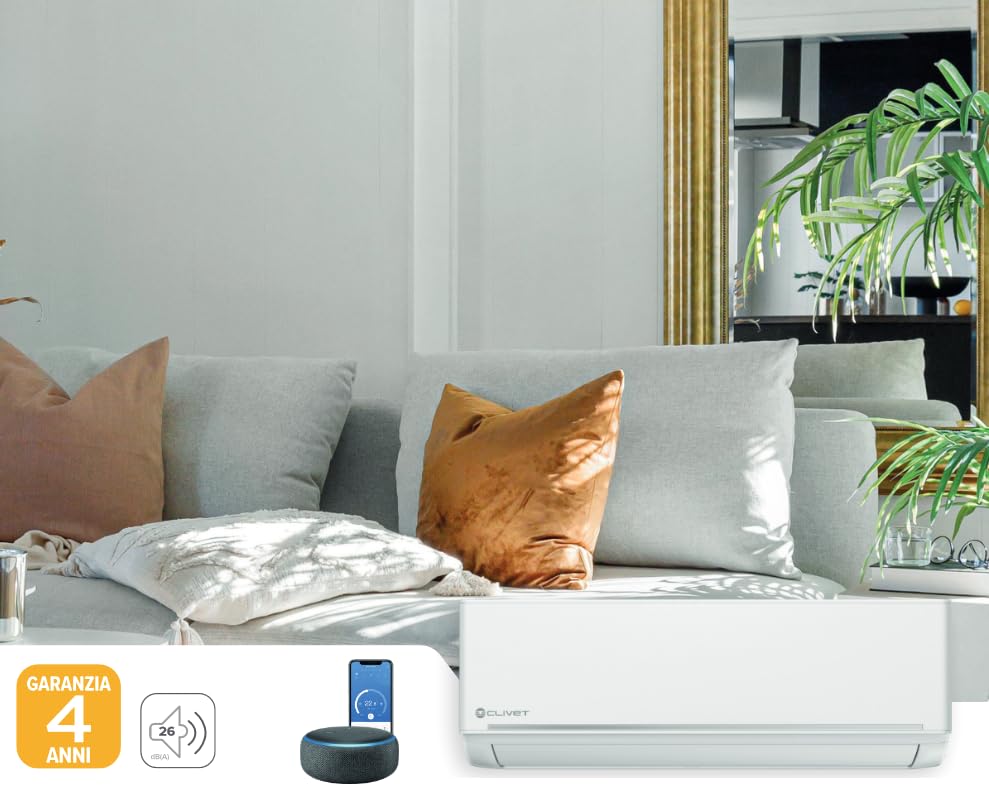 Climatizzatore Condizionatore Clivet EZCOOL 35M monosplit 9000 Btu A++/A+ R32 NEW 2024