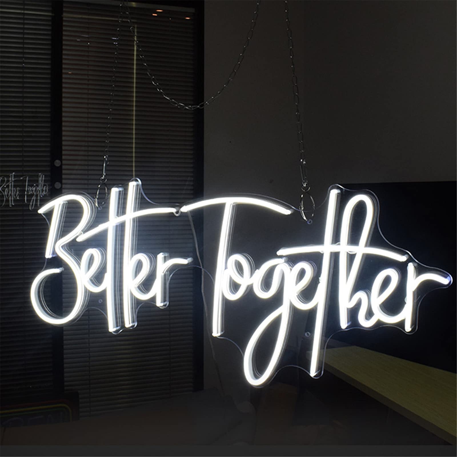 Better Together ネオンサイン LED インテリア Amazon.co.jp: LED ネオンライトサイン Better Together ネオンサイン