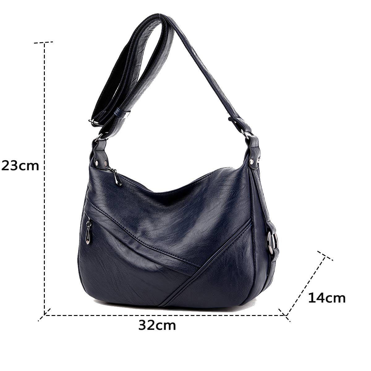 Bolsos de Bandolera para Mujer Bolsos Hombro Tipo Casual Bolso Messenger Azul