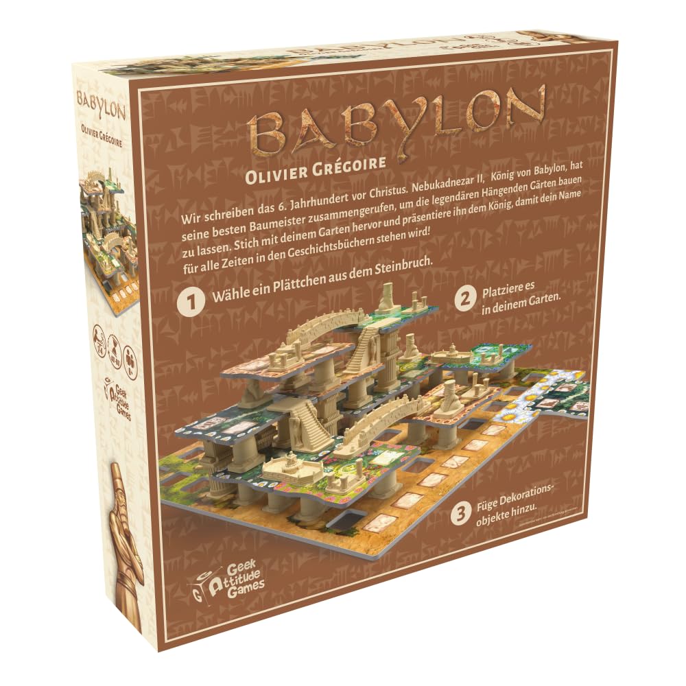 Babylon niemiecki – układanie w stos – dla 2-4 osób – od 8 lat