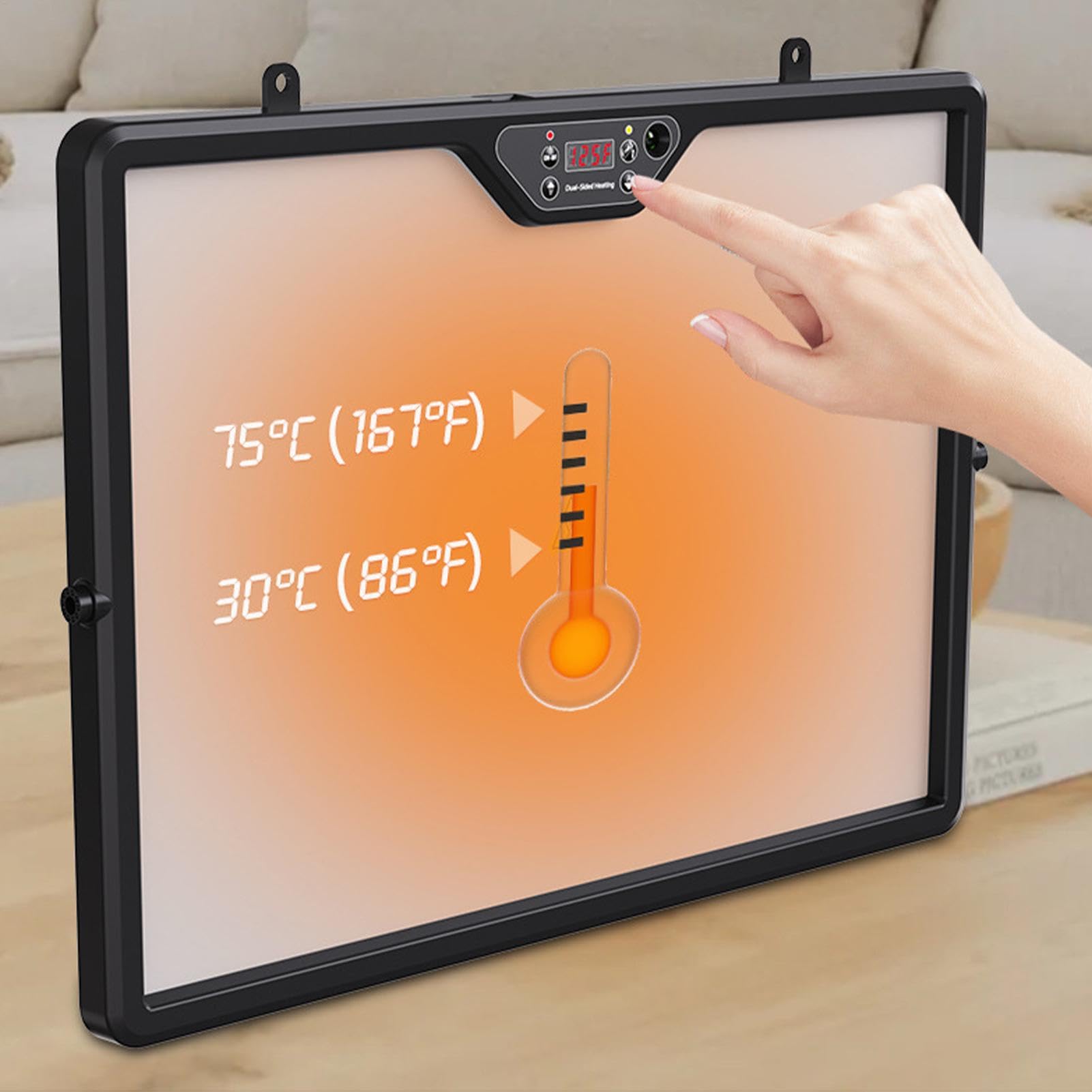 Paneles Calefactores para Gallineros con Orificios para disipar Calor y | Panel Orificios disipadores de calor, herramienta calefactora, pollos, perros, patos, y otros anima