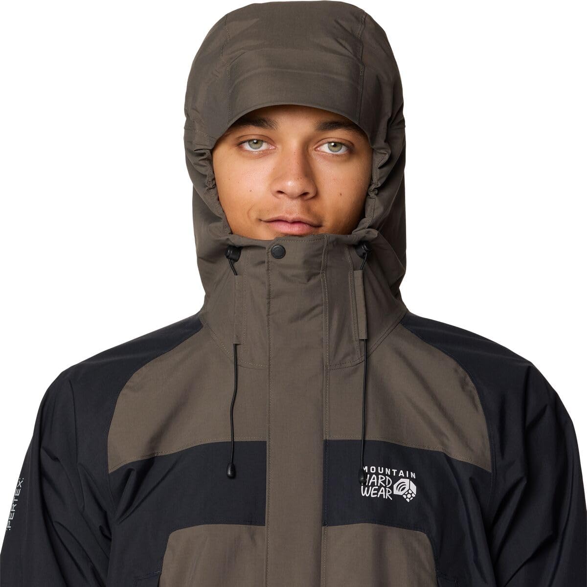 Mountain Hardwear, Dry Times Hooded Jacket - Men's, Ridgeline/Black, L - Image 6