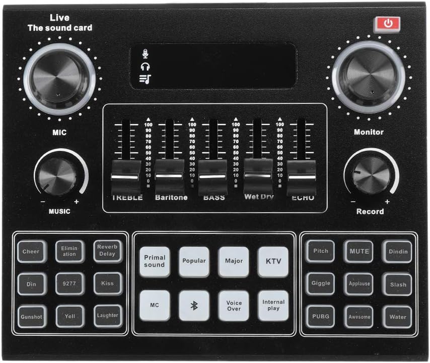 Saras GAX-H9オーディオミキサーサウンドカードUSB外部 Saras GAX