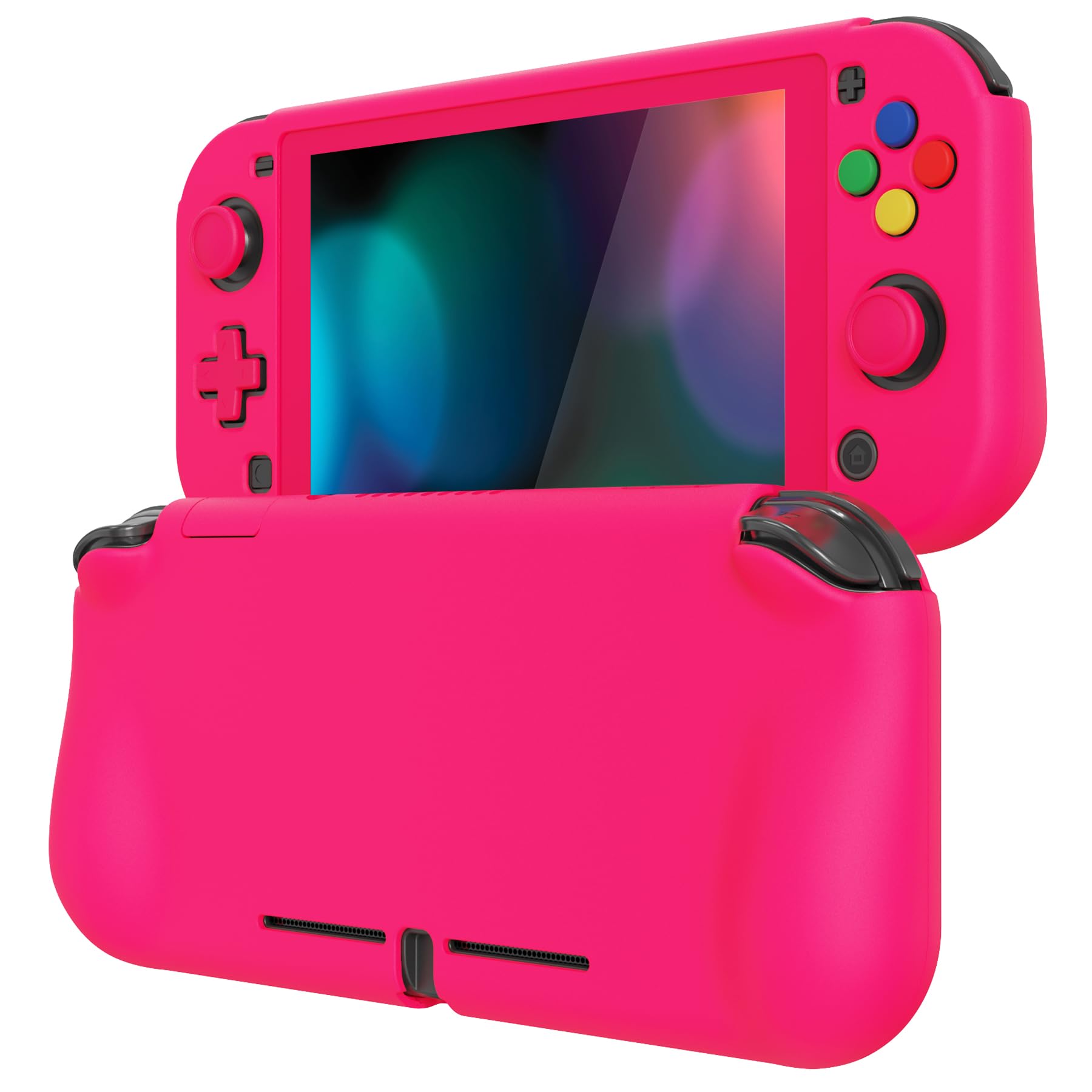 playvital ZealProtect Protective Case for Nintendo Switch Lite, Hard Shell Grip Cover for Nintendo Switch Lite w/Screen Protector & Thumb Grip Caps & Button Caps - Celestial Serpent's Embrace — view 25