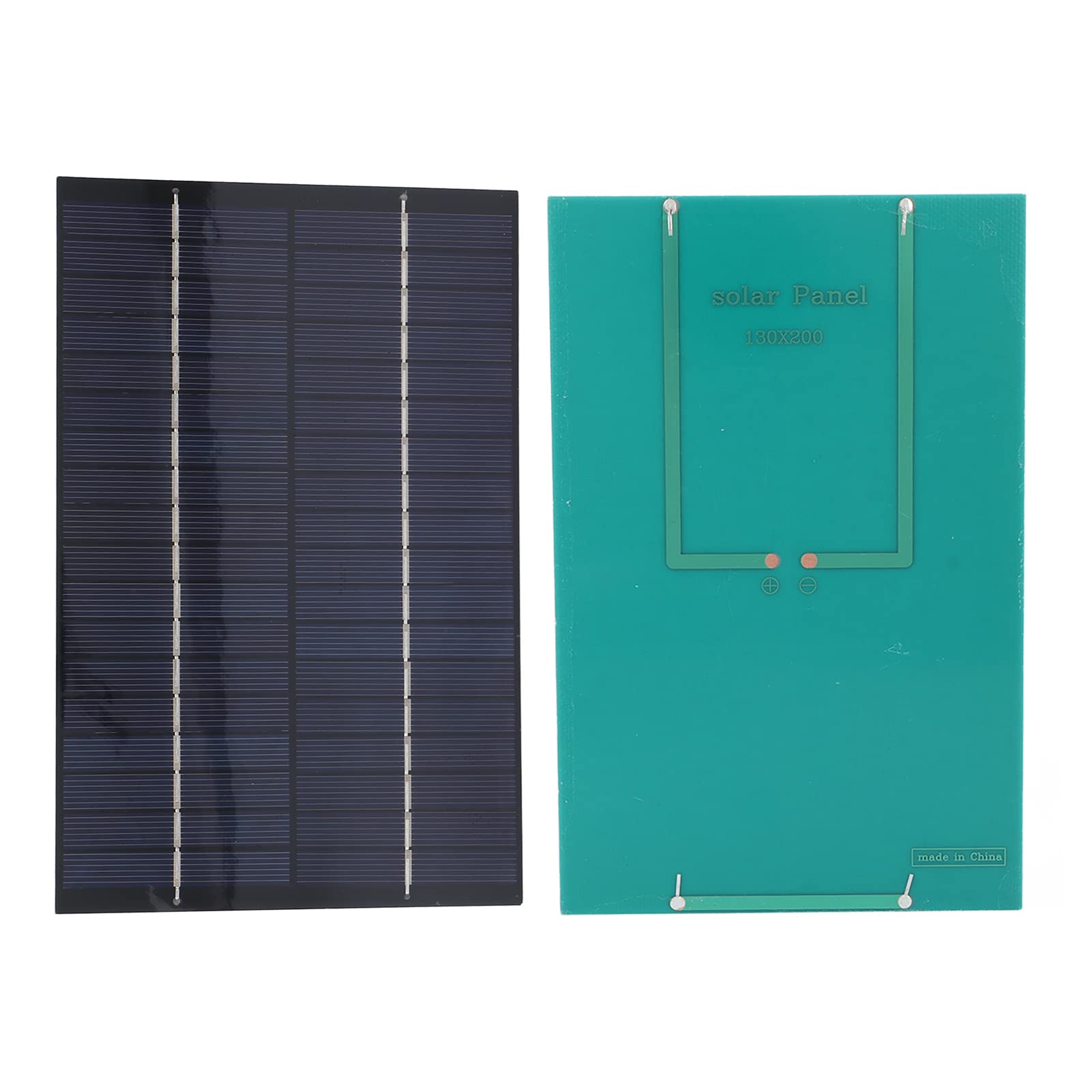 Paneles Solares de Polisilicio 4.2W 18V Mini Panel de Cargador Solar de Polisilicio Portátil para Paneles Solares de Electrodomésticos de Baja Potencia