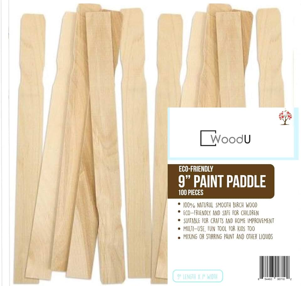 plastic paint stir sticks