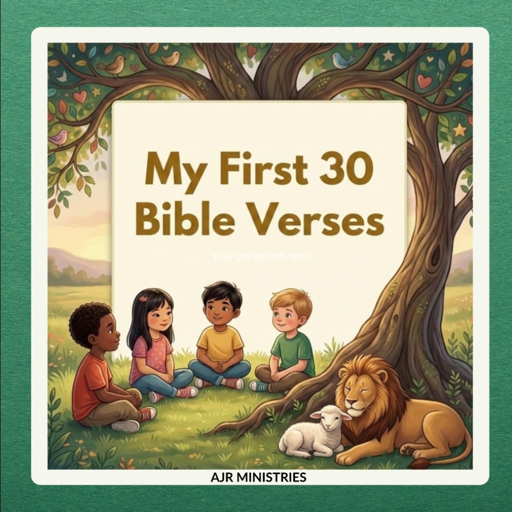 My First 30 Bible Verses: A 30-Day Bible Devotional for Kids to Grow in Faith, Grace, and God's Word