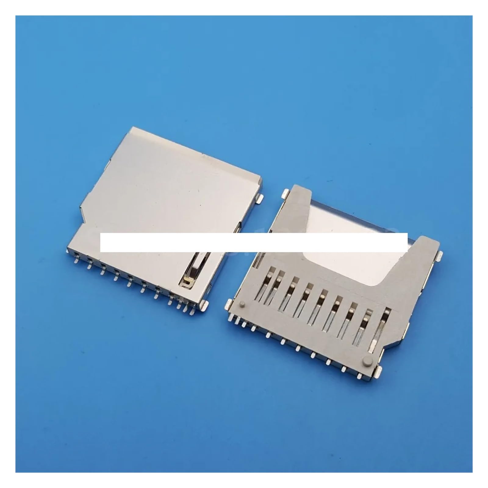 100Pcs SD Memory Card Socket Adapter PCB Connector NWPNLXEA