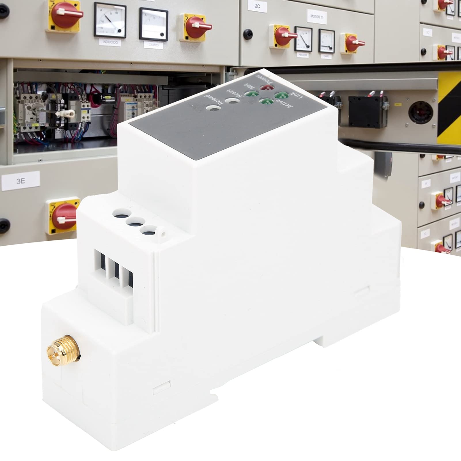 Servidor Serie WiFi RS485 Módulo Ethernet Montaje en Riel 100-240VAC Modbus