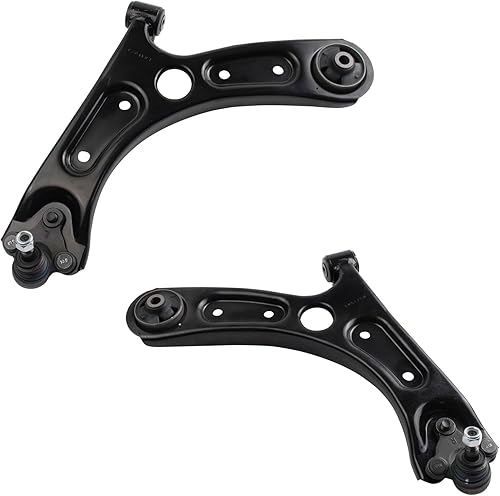 TRQ Brazo de control delantero inferior con juego de rótulas compatible con Hyundai Elantra 2017-2020 Elantra GT 2019-2022 Kia Forte 2018-2020