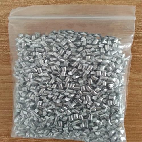 Zoenae High-Purity 99.99% Zinc Metal Pellets Shot Granule Clean Element Zinc Particles Small Zinc Block Electroplating Purification thumb #1