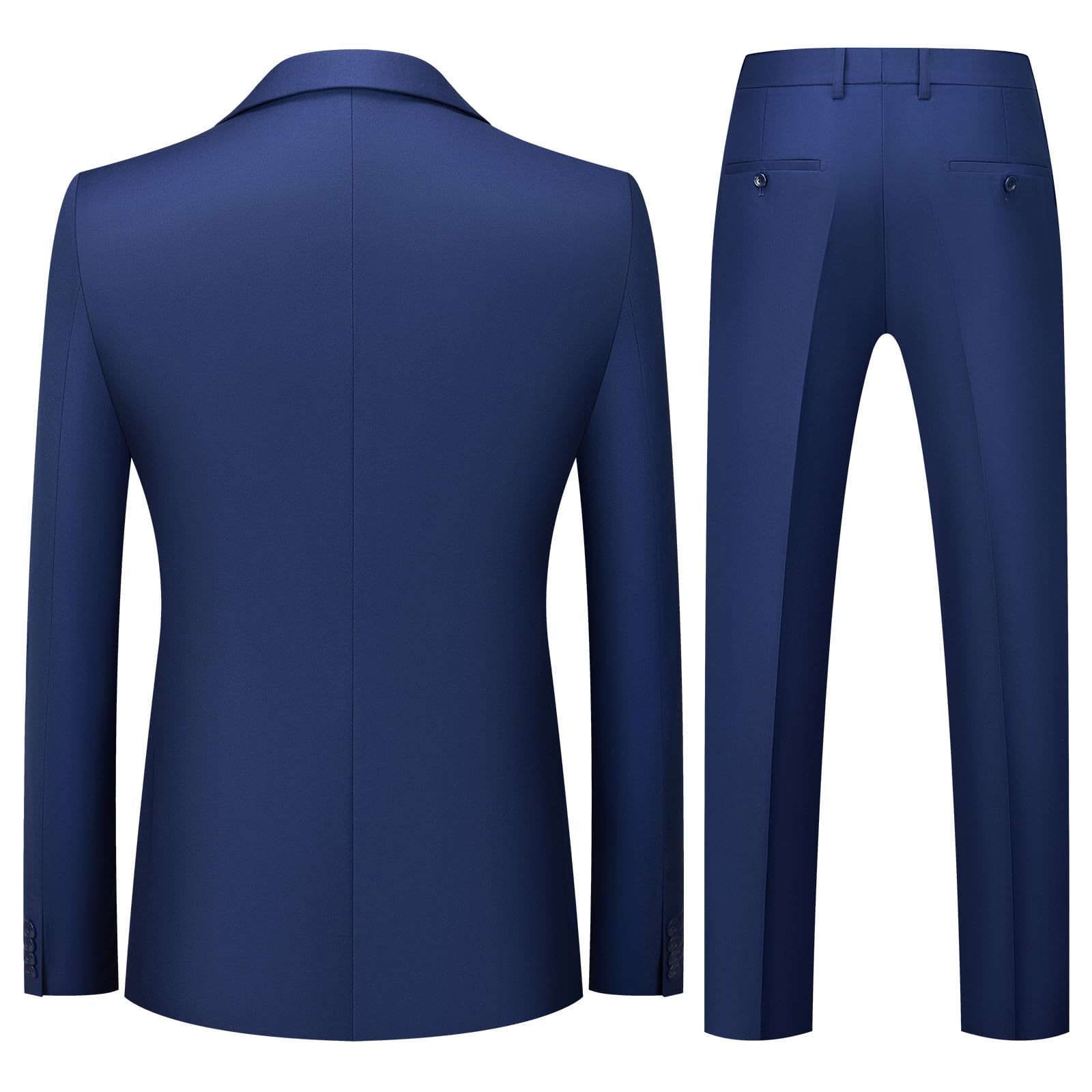 Trajes para Hombre Slim Fit de 3 Piezas Vestido de Novia Elegantes Suits Negocio Boda Blazer Chalecos Pantalones