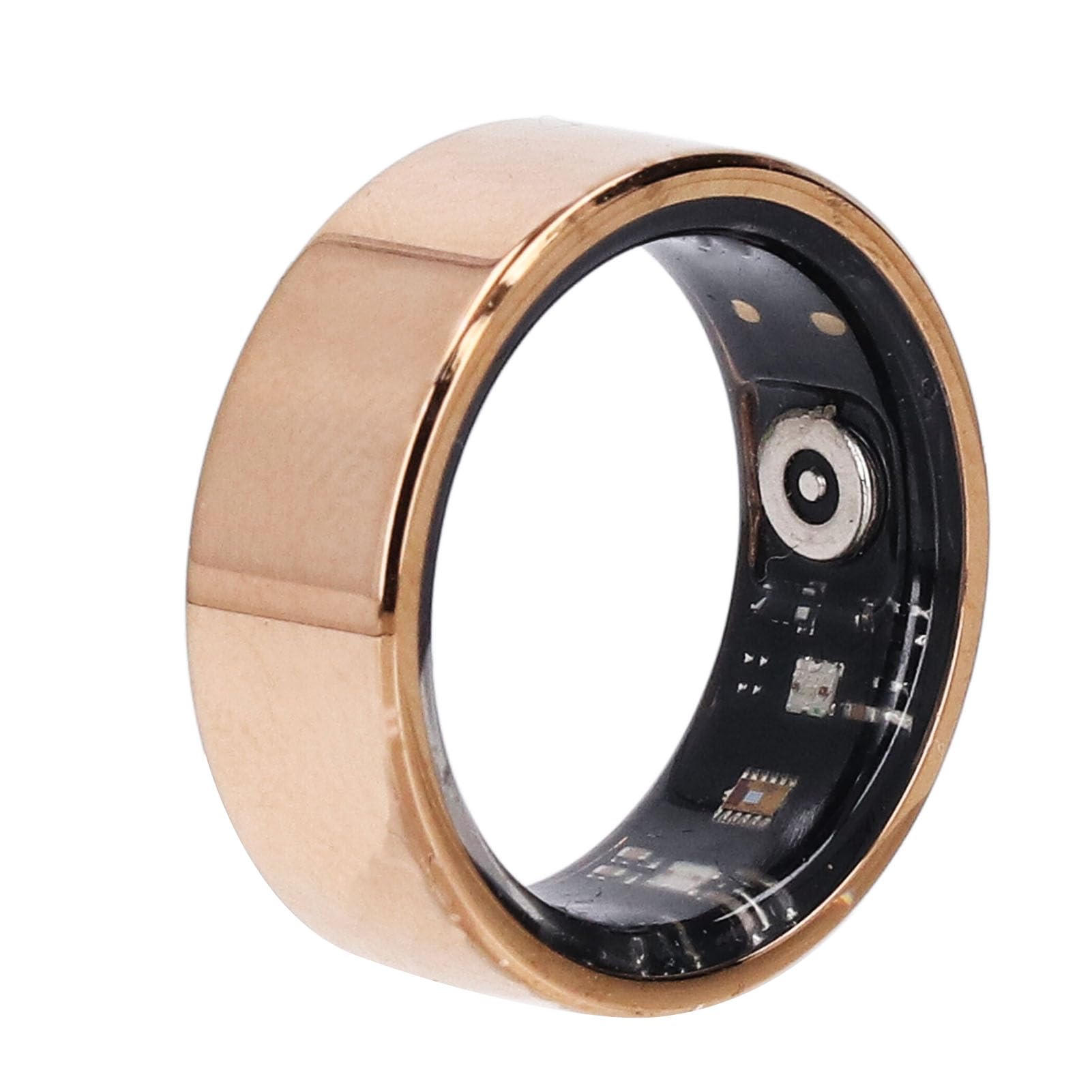 Smart Ring Health Tracker Wearable Fitness Tracker Ring for Steps Distance Calories Sleep Monitoring Stainless Steel Smart Ring
