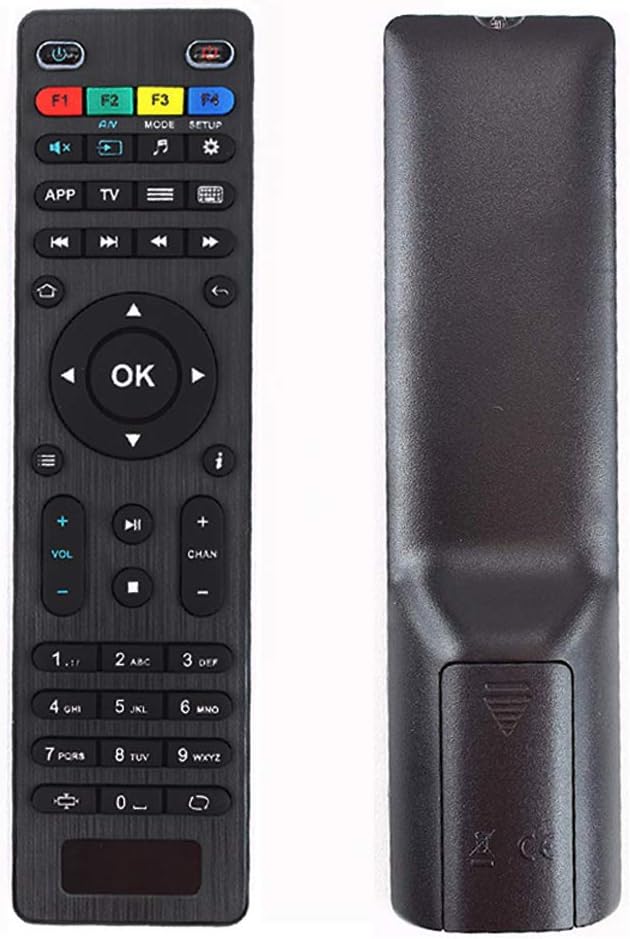 Replacement Remote Control Compatible with MAG250 MAG254 MAG255 MAG256 MAG257 MAG260 MAG275 MAG349 MAG350 MAG351 MAG352 IPTV Set-Top Box Linux Tv Box - [Updated Version]