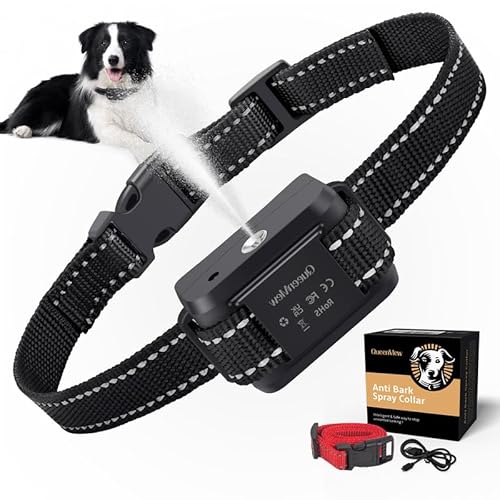 Bubbacare Citronella Dog Bark Collar, Citronella Bark Collar, Adjustable Spray Anti Barking Collars with 2 Straps, Rechargeable Dog Barking Training Device, Safe for Small Large Dogs Indoor Outdoor