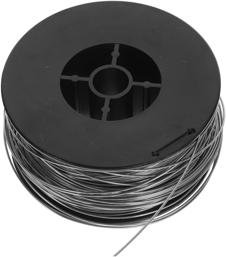 Zerodeko 1kg Gasless Carbon Steel Welding Wire Spool Flux Compatible Position Welding Wire for Home