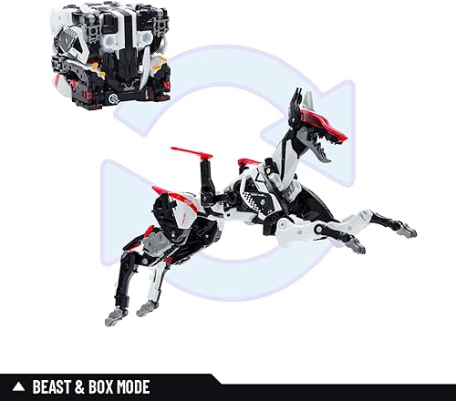 Miniatura 3 de 52TOYS Beastbox Roarmeo - Juguetes de deformación, figuras de acción, juguetes de deformación coleccionables en mecha y cubo de animales, juguetes