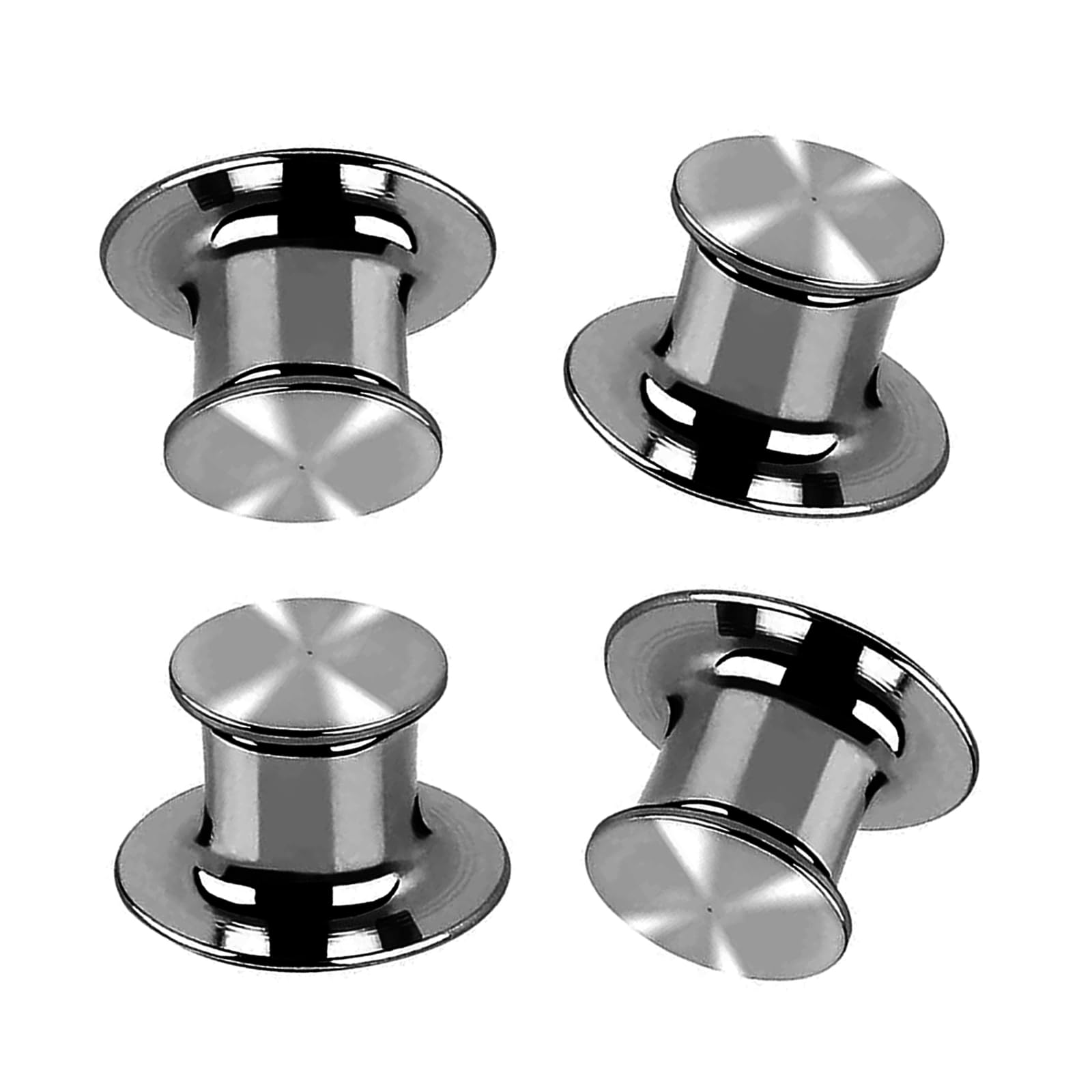 Licqic Gunmetal Locking Pin Keepers Backs, Metal Pin Badge Backs For Jewelry Brooches Badge Name Tags Crafts Diy, 10 Pcs