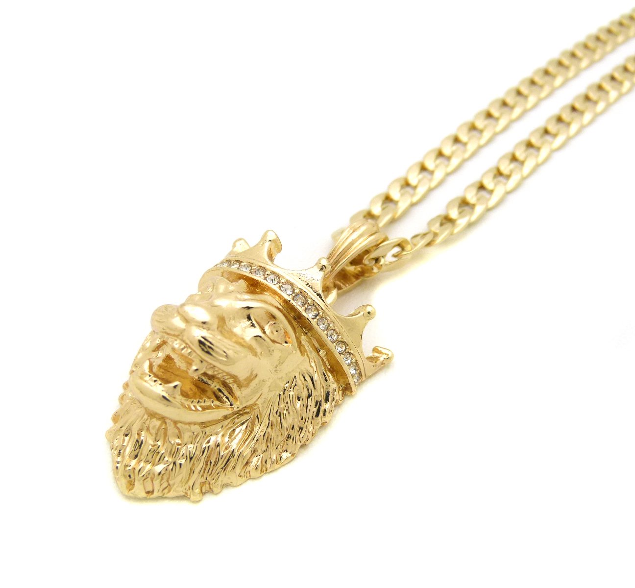 ミュージシャン CROWN NECKLACE GOLD s-l400.jpg