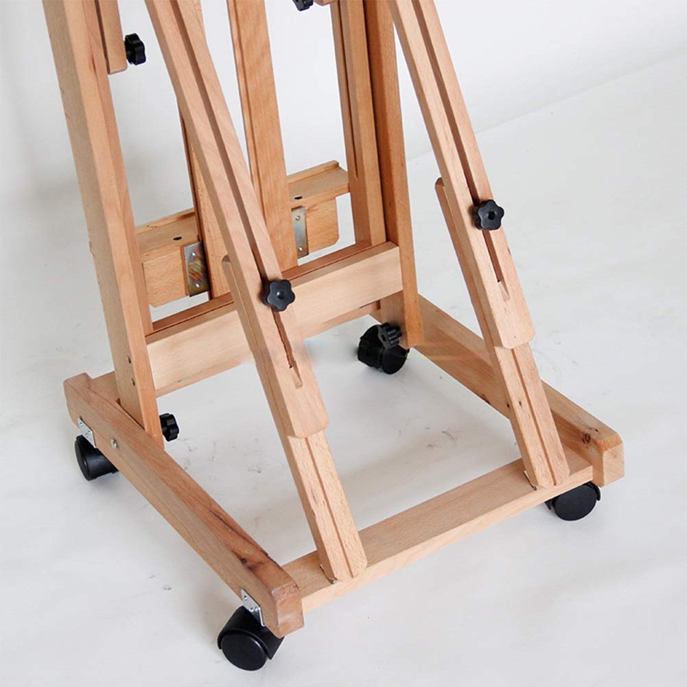 Caballete ajustable para exhibición de obras de arte y pintura, diseño portátil y resistente para artistas y artesanos