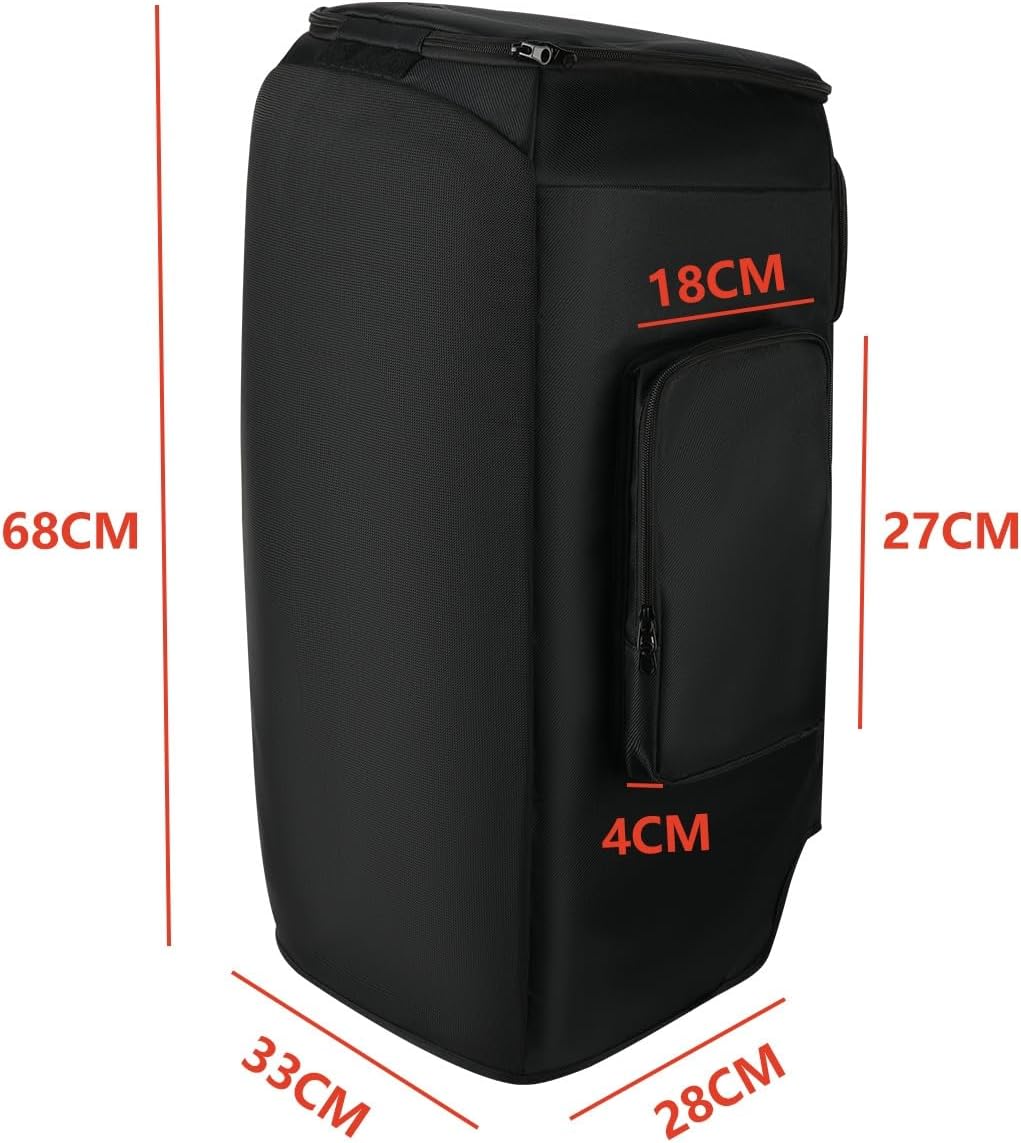 Dust Cover Protective Case for JBL PARTYBOX Stage 320 Speaker, Dustproof Sleeve Speaker Cover Dust Case Scratch Resistant Protective Sleeve with Side Pocket