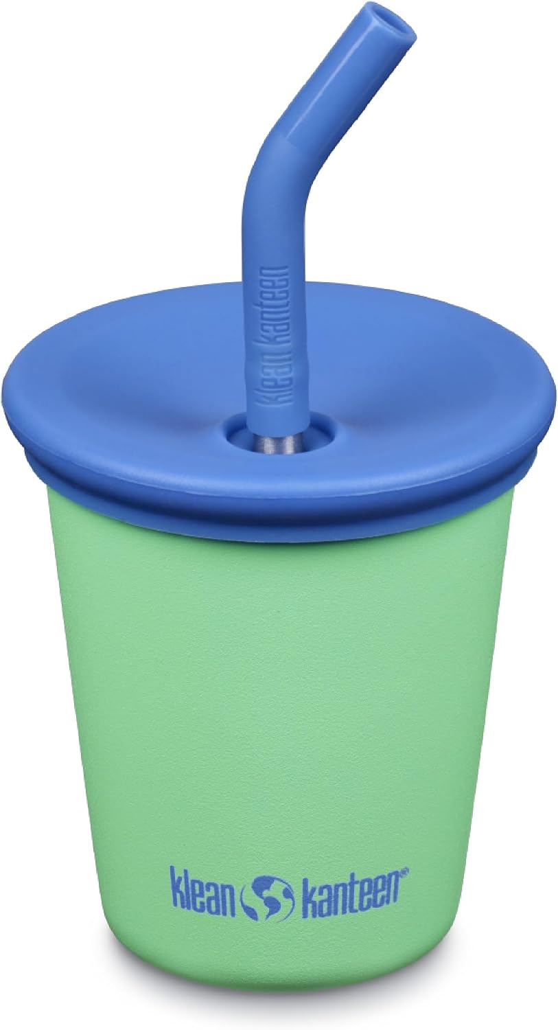Klean Kanteen 10oz Kid's Cup with Straw Lid