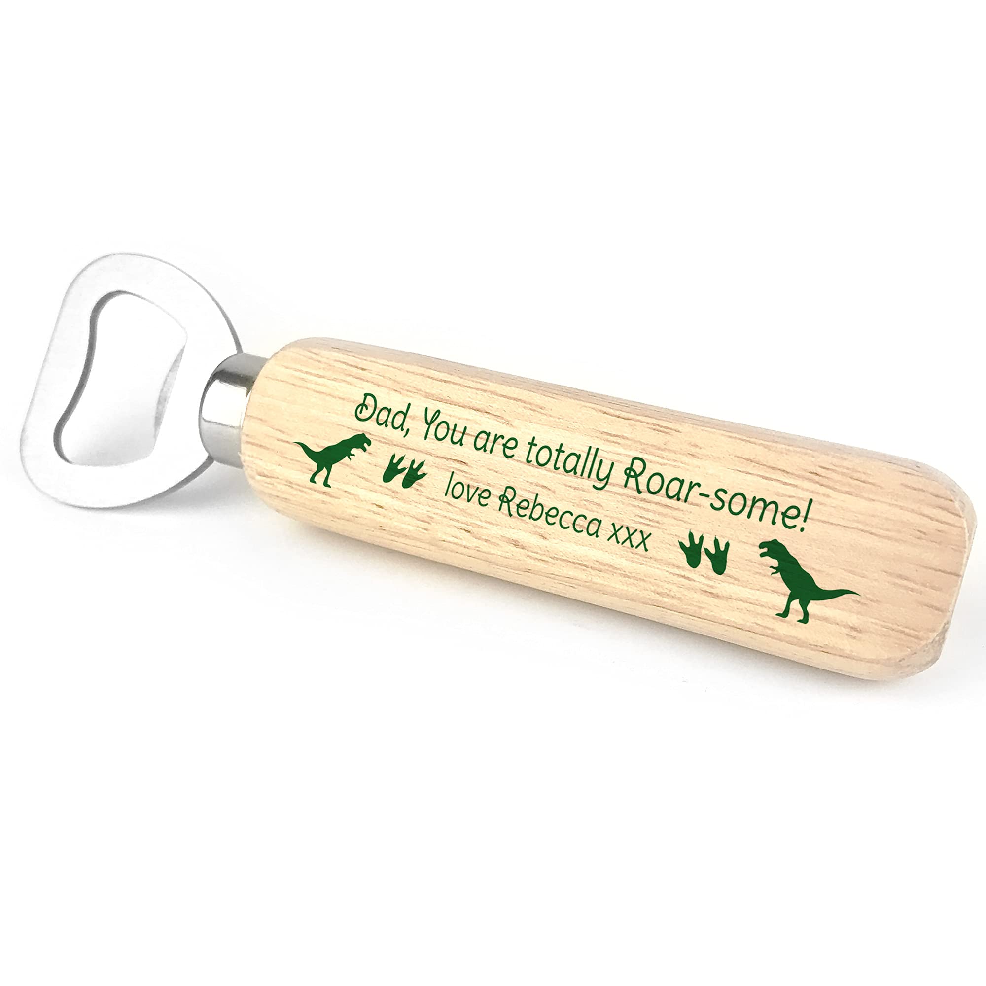 Novelty Gift for Dad Birthday Christmas Bottle Opener Personalised Gift for Him