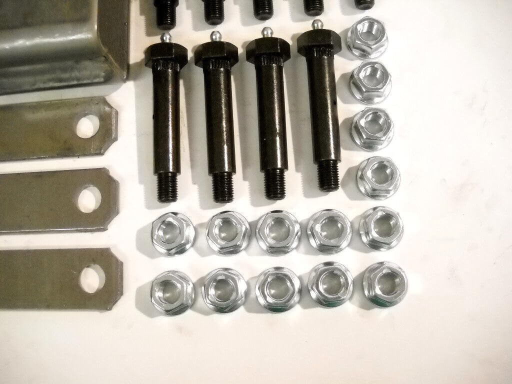 Everything for trailers, RVs and trucks and more - Tandem For Axle Spring Hanger Kit Suspension Short Equalizer w/Wet Bolts 3500-7000 (FS1XN-2424)