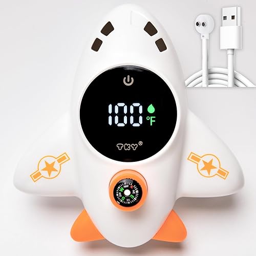 Miniatura 13 de Big-Eye Duck - Termómetro de baño para bebé, monitor digital de agua y temperatura ambiente con alertas LED, esencial de seguridad de baño flotante