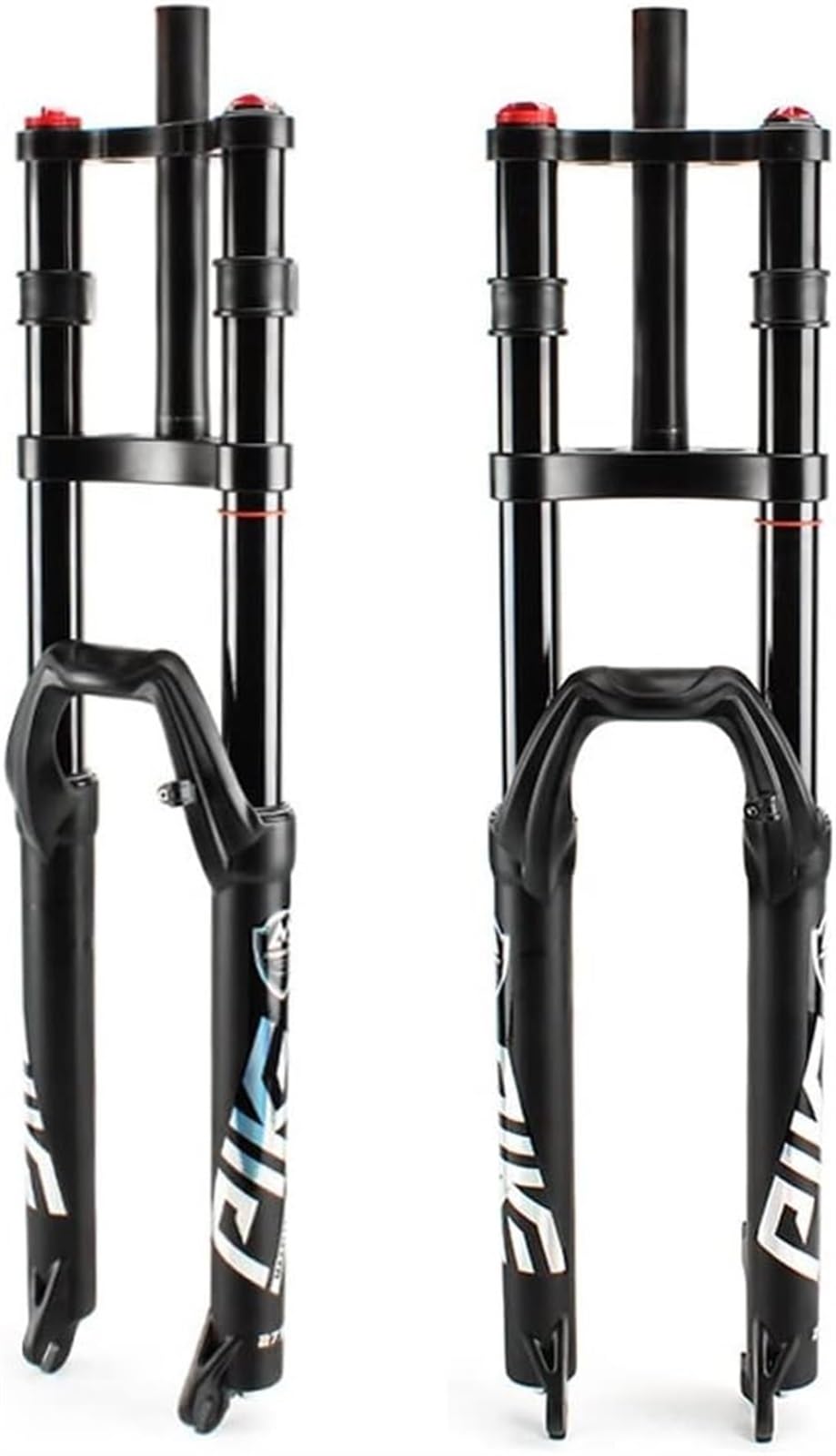 Fourche Avant de VTT ultralégère à Suspension pneumatique DH à Double contrôle d'épaulement et Tube Droit