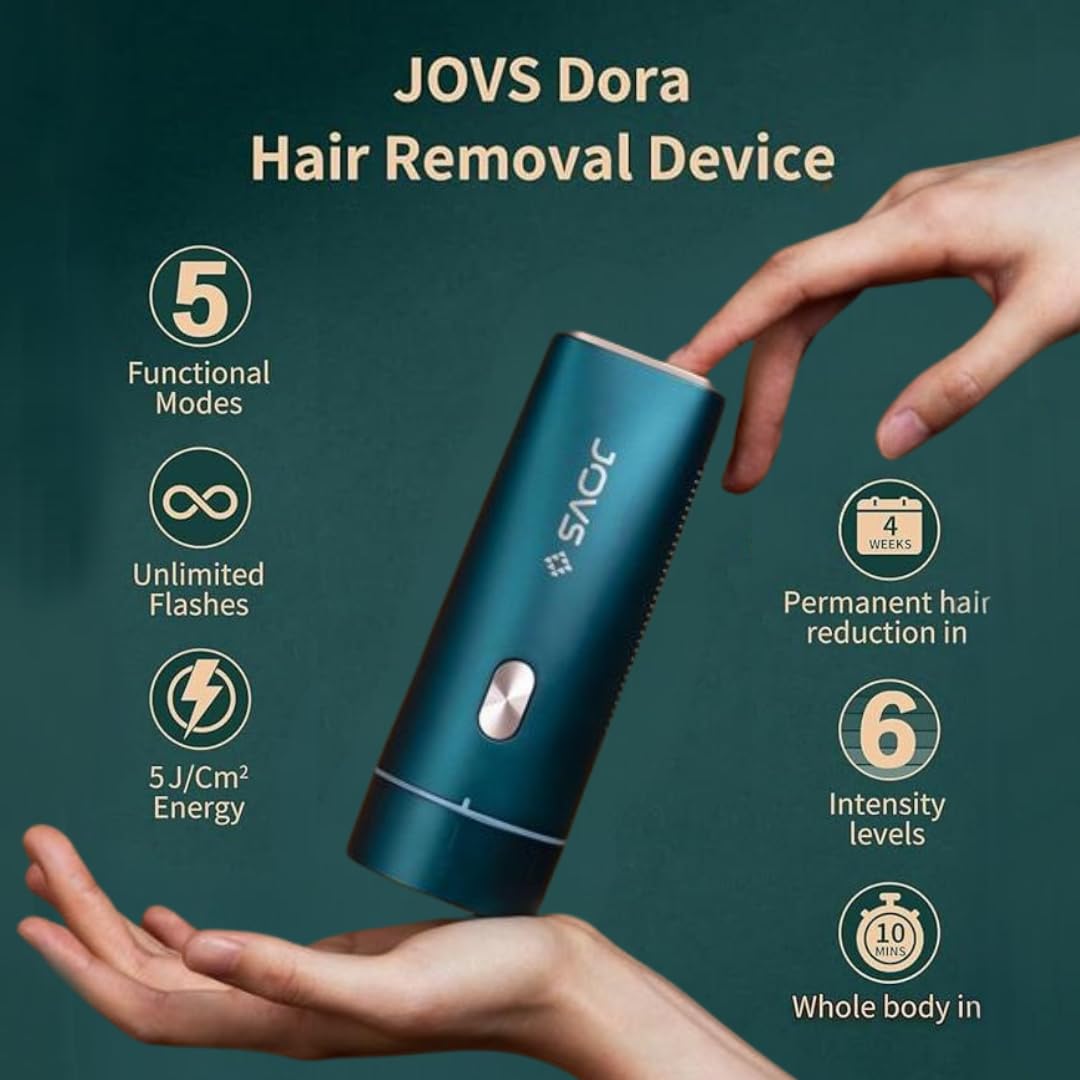 JOVS Dora IPL Hair Removal for Women and Men, Laser Hair Removal 