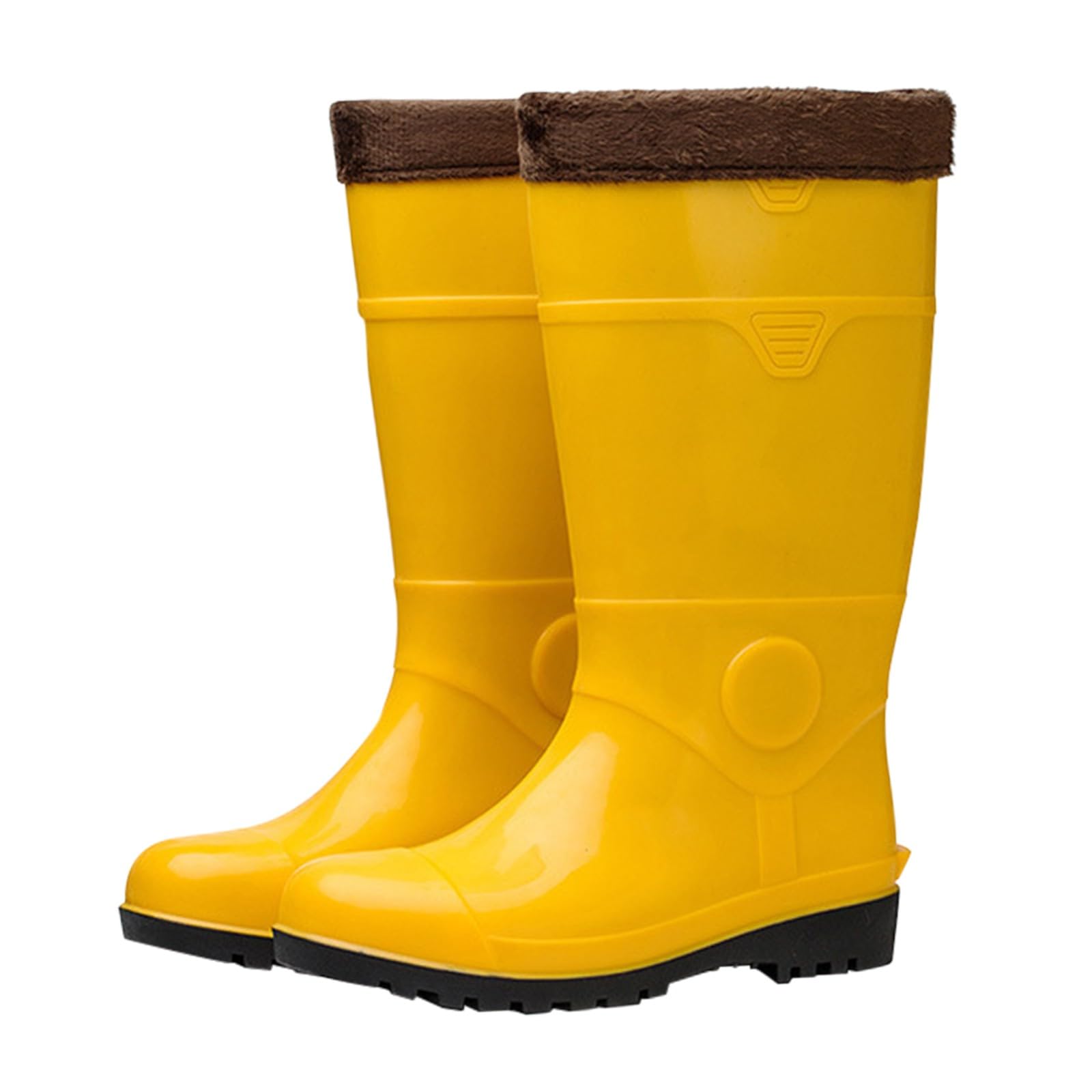Botas impermeables para hombre de goma elegantes antideslizantes botines de pesca a prueba de viento altos zapatos de trabajo de color liso Chelsea Boot Pesca Cómodas Zapatos Hombre Anti