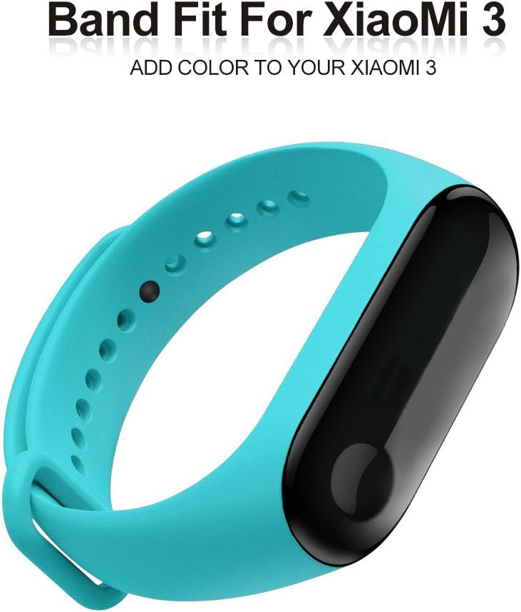 FUNKID Band for Xiaomi 3 Smartwatch Wristbands Replacement Accessaries Straps Bracelets for Mi3 Colorful(Not for Mi1/2)