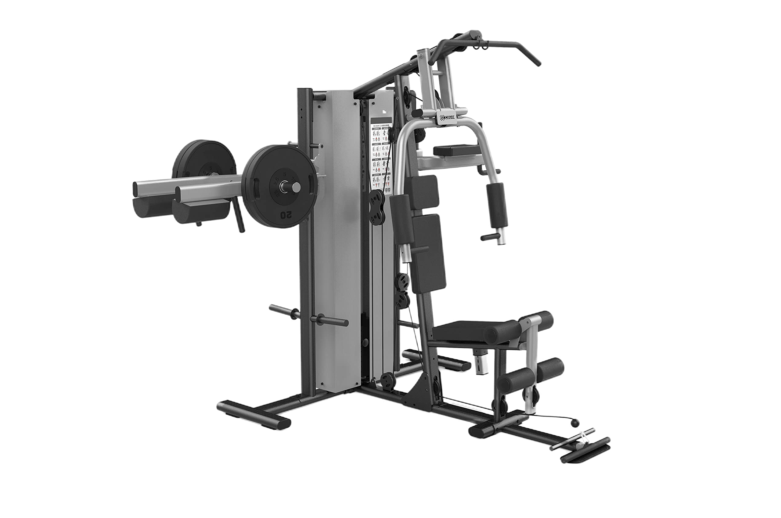 CRUX SS117 - Three Station Multi-Gym : Amazon.in: Sports, Fitness