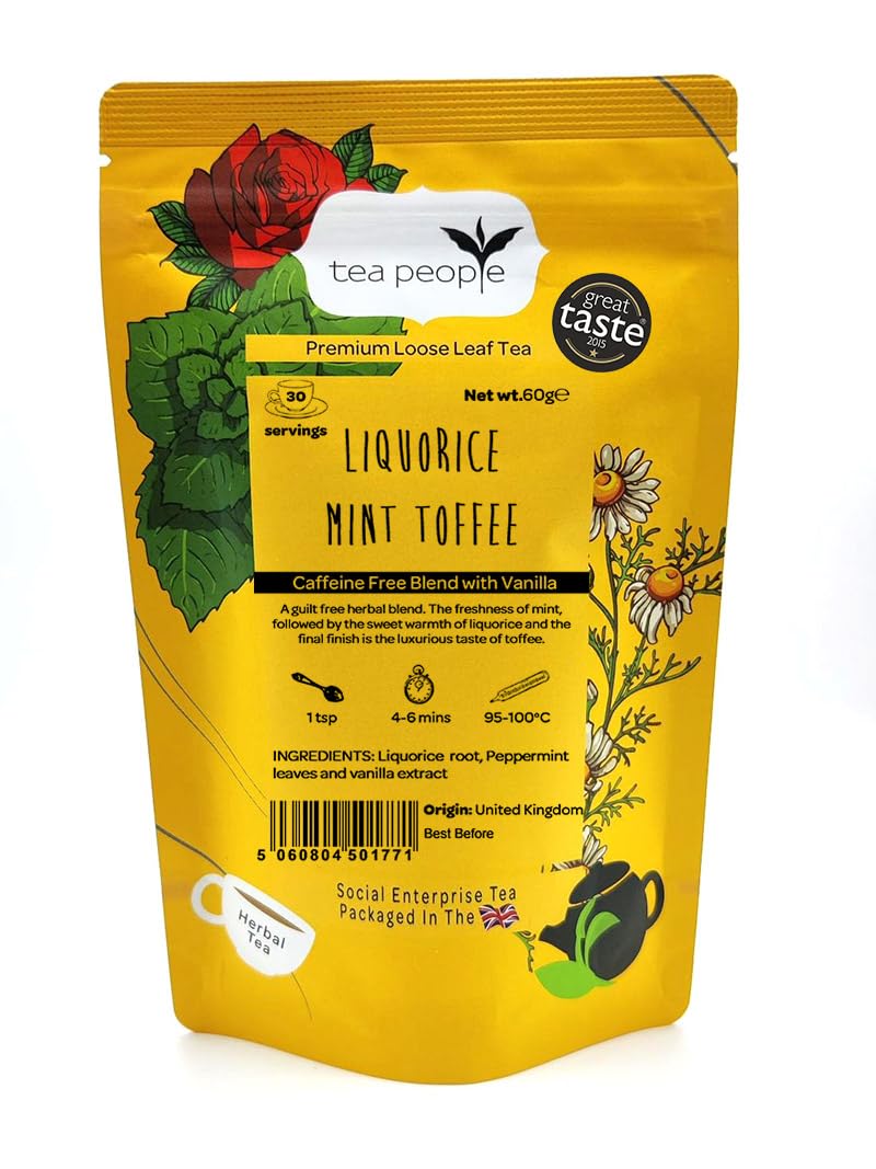 Tea People Liquorice Mint Toffee - 60g Retail Pack