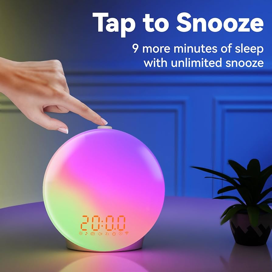 Amazon.com: Zreal Sunrise Alarm Clock for Heavy Sleepers