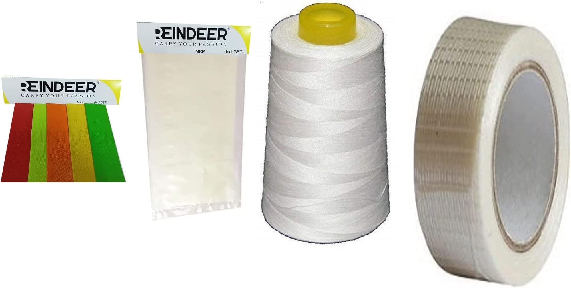 Cricket Bat Protection Grade Combo with Scuff Sheet and 2 Toe Guard l Cricket Bat Fiber Repair Tape Roll 1 inch l Bat Handle Nylon Thread