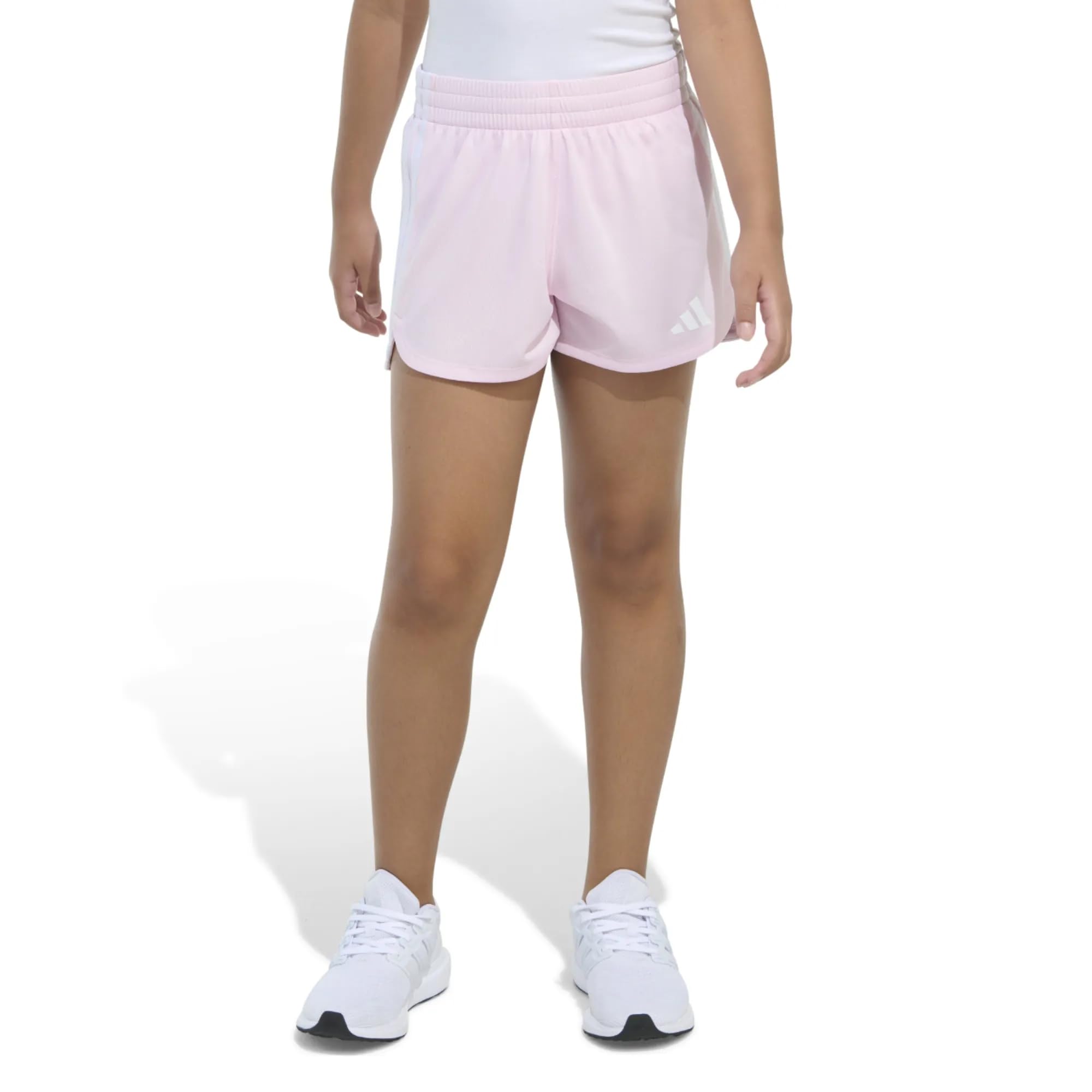 adidas Pantalones cortos deportivos grandes para niña