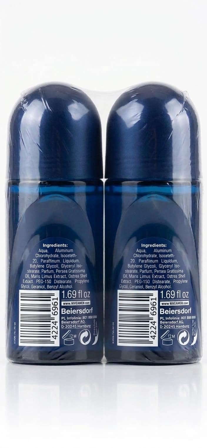 Amazon.com : Nivea for Men Fresh Active 48 Hs Deodorant Roll-on 50