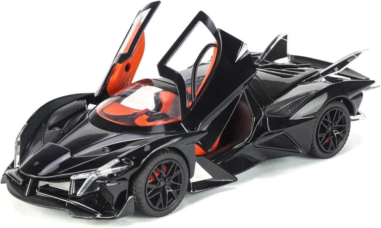 VISIONARY 1:24 Big Diecast Apollo Project EVO Metal Pull Back Car with 6 Openable Doors with Sound and Light Toy Decoration Car Best Gift Toys for Kids (Red) (B0DD43DSQS) Amazon Price History, Amazon Price Tracker