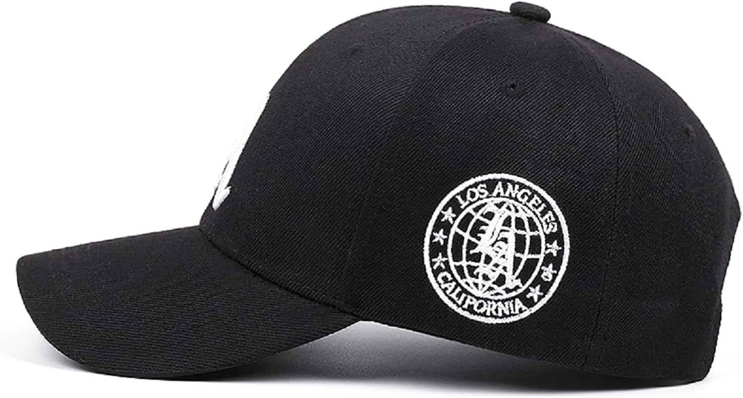 UMiCHOi Los Angeles Dad Hat for Adults Men Women Black Green Hat Baseball Cap for Teens Youth - Image 5
