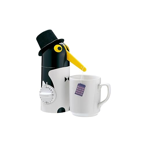 Kuchenprofi Penguin Tea Boy with Built-In Timer, Tea Bag Holder,