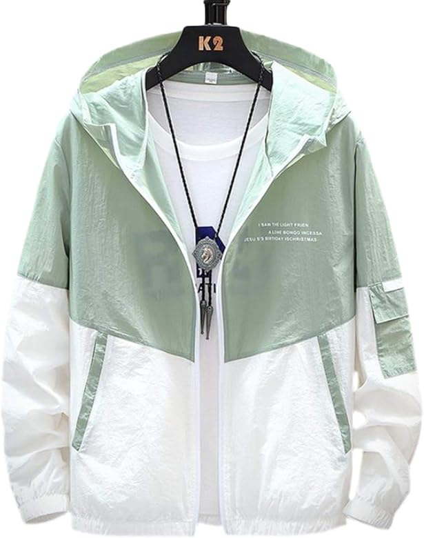 Amazon Shuming ラッシュガード メンズ 長袖 ゆったり Uvカット パーカー フード付き 切り替え ファッションサマーアウター ジップアップ 通気 日除け止め ジャケット 吸汗速乾 紫外線対策 夏 8グリーン トレーナー パーカー 通販 Amazon Shuming ラッシュガード メンズ 長袖 ゆったり Uvカット パーカー フード付き 切り替え ファッションサマーアウター ジップアップ 通気 日除け止め ジャケット 吸汗速乾 紫外線対策 夏 8グリーン トレーナー パーカー 通販