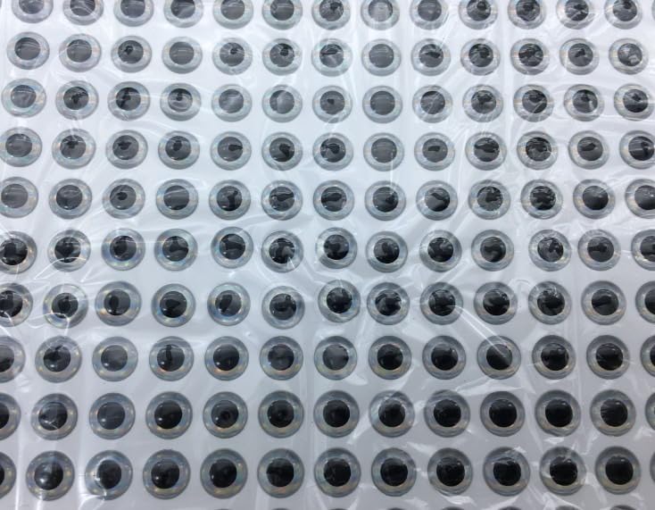 300 piezas de ojos 3D para pesca, accesorios DIY miniatura 5