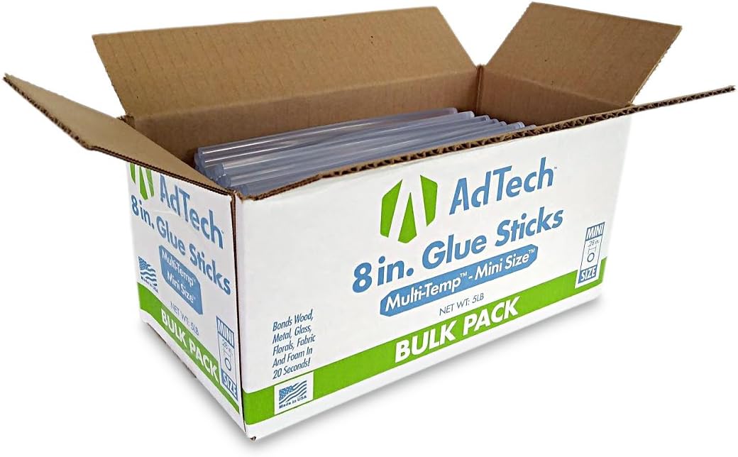 Buy AdTech 2203855, 8 Inch Hot Sticks MiniSize MultiTemp 5lb BOX
