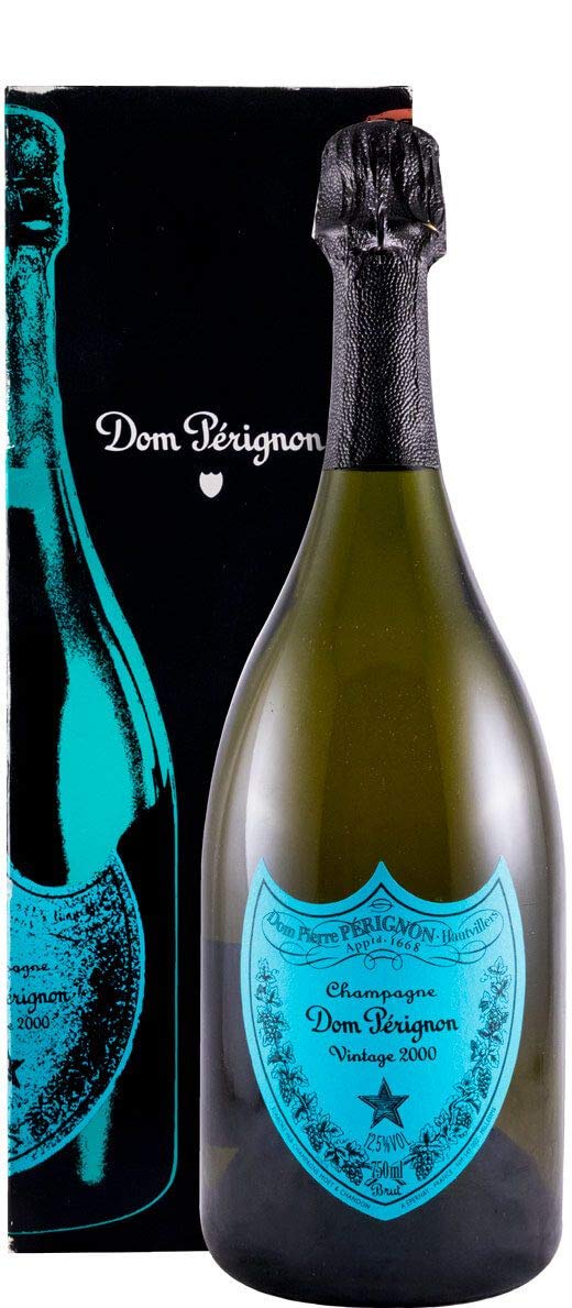 Dom Perignon Andy Warhol Limited Edition Vintage 2000 Blue Label