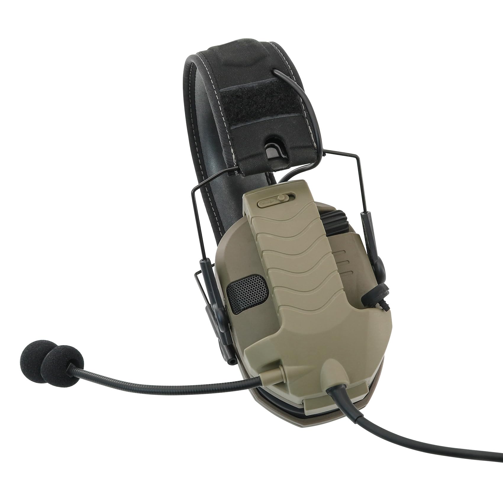 TSVISIONCORE Microfone e PTT para fones de ouvido Walker's Razor