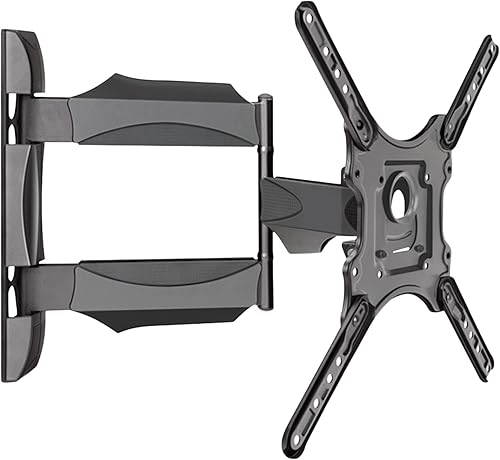 Gadgets+ Soporte de pared universal para TV de 32 a 55 pulgadas, soporte de pared de TV de movimiento completo para televisores HD, televisores 4K y