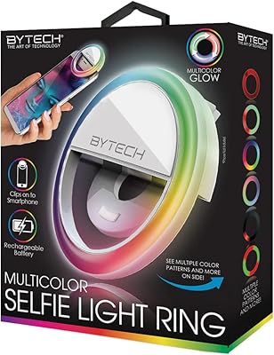 BYTECH BYPGMC101WT BYTECH RGB Clip-ON Selfie Light