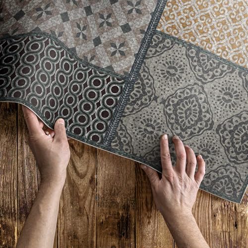 Revêtement de sol PVC maison deco 150x225 avec diverses textures